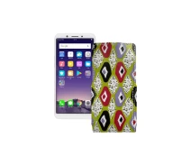 Купить - чехол для смартфона  Чехол-флип из экокожи для телефона OPPO A83 Камни-цветные