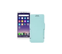 Купить - чехол для смартфона  Чехол-книга из экокожи для телефона OPPO A83 Небесный