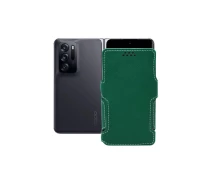 Купить - чехол для смартфона  Чехол-книга из экокожи для телефона OPPO Find N Темно-зеленый