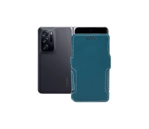 Купить - чехол для смартфона  Чехол-книга из экокожи для телефона OPPO Find N Тм. Бирюзовый