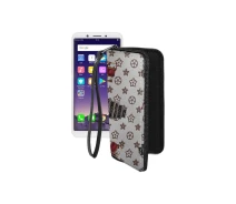 Купить - чехол для смартфона  Чехол-кошелек из экокожи для телефона OPPO A83 Луи-Витон-белый