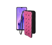 Купить - чехол для смартфона  Чехол-кошелек из экокожи для телефона OPPO A8 Розовый ромб