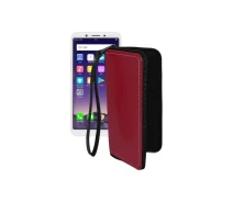 Купить - чехол для смартфона  Чехол-кошелек из экокожи для телефона OPPO A83 Бордовый