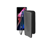 Купить - чехол для смартфона  Чехол-кошелек из экокожи для телефона OPPO Find X3 Pro Серый