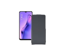 Купить - чехол для смартфона  Чехол-флип из экокожи для телефона OPPO A8 Серый