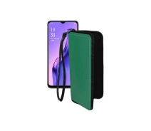 Купить - чехол для смартфона  Чехол-кошелек из экокожи для телефона OPPO A8 Темно-зеленый