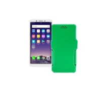 Купить - чехол для смартфона  Чехол-книга из экокожи для телефона OPPO A83 Зеленый