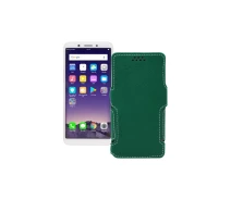 Купить - чехол для смартфона  Чехол-книга из экокожи для телефона OPPO A83 Темно-зеленый