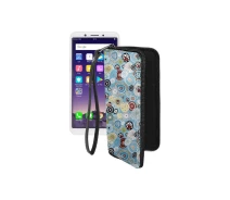 Купить - чехол для смартфона  Чехол-кошелек из экокожи для телефона OPPO A83 Круги-цветные