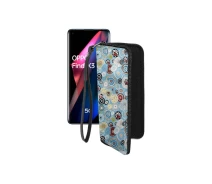 Купить - чехол для смартфона  Чехол-кошелек из экокожи для телефона OPPO Find X3 Pro Круги-цветные