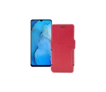 Купить - чехол для смартфона  Чехол-книга из экокожи для телефона OPPO Reno 3 Красный