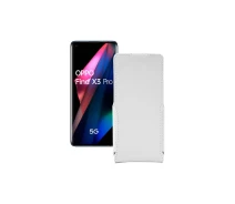 Купить - чехол для смартфона  Чехол-флип из экокожи для телефона OPPO Find X3 Pro Белый
