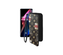 Купить - чехол для смартфона  Чехол-кошелек из экокожи для телефона OPPO Find X3 Pro Луи-Витон-коричневый