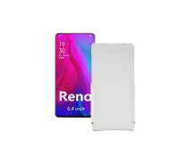 Купить - чехол для смартфона  Чехол-флип из экокожи для телефона OPPO Reno PCAM00 Белый