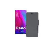 Купить - чехол для смартфона  Чехол-книга из экокожи для телефона OPPO Reno PCAM00 Серый