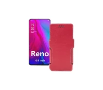 Купить - чехол для смартфона  Чехол-книга из экокожи для телефона OPPO Reno PCAM00 Красный