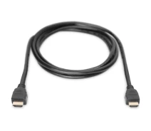 Купить - адаптер и кабель  Кабель мультимедийный HDMI to HDMI 2.0m Digitus (AK-330124-020-S)