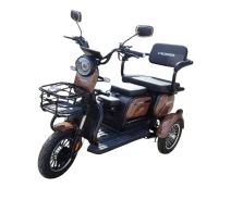 Купить - электроскутеры  Электроскутер Трехколесный Crosser TR1 (750W, 72V, 20Ah) Коричневый