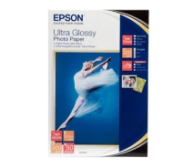 Купить - фотобумагу  Бумага Epson 10x15 Ultra Glossy Photo с полимерным покрытием