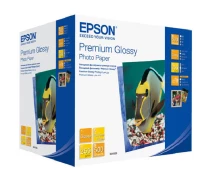 Купить - фотобумагу  Бумага Epson 10x15 Premium Glossy Photo Paper с полимерным покрытием