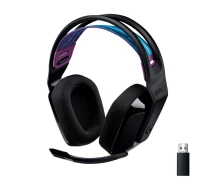 Купить - наушники  Наушники Logitech G535 Lightspeed Wireless Gaming Headset Black (981-000972)