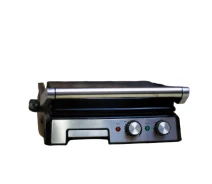 Купить - электрогриль  Гриль электрический, прижимной, контактный, с антипригарным покрытием, индикаторами включения и готовности к работе, поддоном для сборки жира, мощностью 2000 Вт. DSP КА-1036