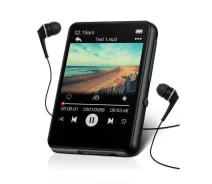 Купить - MP3-плеер  MP3 плеер M4 Bluetooth Hi-Fi 32Gb с полным сенсорным экраном, FM радио и диктофоном (M4black-32Gb)