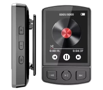 Купить - MP3-плеер  MP3 плеер A7 Bluetooth 5.2 Hi-Fi 32Gb с клипсой, FM радио и диктофоном (A7black-32Gb)