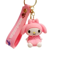 Купить -  Привет Китти брелок Hello kitty Хеллоу Китти детский брелок для ключей розовый (kitty_763)