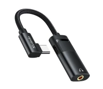 Купить - адаптер и кабель  USB-C кабель-переходник Mcdodo / USB Type-C 60W PD + наушники Audio 3,5 мм (mini-jack) DAC / ЦАП / HD Stereo / адаптер улучшает качество звука (12 см)
