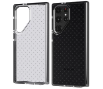 Купить - чехол для смартфона  Противоударный чехол силиконовый Tech21 Evo Check для Samsung Galaxy S23 Ultra (6.8") Black