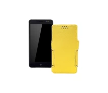 Купить - чехол для смартфона  Чехол-книга из экокожи для телефона Aelion i8 Желтый