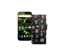 Купить - чехол для смартфона  Чехол-книга из экокожи для телефона Assistant AS-5432 Agio Битлз