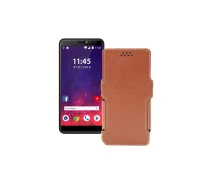 Купить - чехол для смартфона  Чехол-книга из экокожи для телефона Assistant AS-601L Коричневый