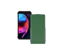 Купить - чехол для смартфона  Чехол-флип из экокожи для телефона Blackview BV5100 Темно-зеленый