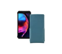 Купить - чехол для смартфона  Чехол-флип из экокожи для телефона Blackview BV5100 Тм. Бирюзовый