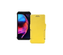 Купить - чехол для смартфона  Чехол-книга из экокожи для телефона Blackview BV5100 Желтый