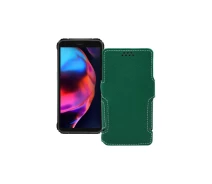 Купить - чехол для смартфона  Чехол-книга из экокожи для телефона Blackview BV5100 Темно-зеленый