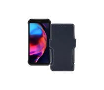 Купить - чехол для смартфона  Чехол-книга из экокожи для телефона Blackview BV5100 Черный матовый