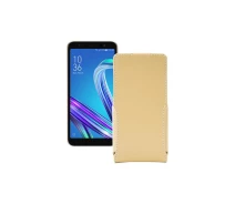 Купить - чехол для смартфона  Чехол-флип из экокожи для телефона Asus ZenFone life (L1) ZA550KL Бежевый