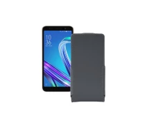 Купить - чехол для смартфона  Чехол-флип из экокожи для телефона Asus ZenFone life (L1) ZA550KL Серый