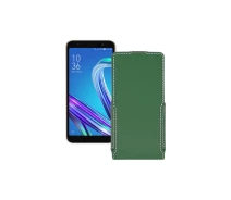 Купить - чехол для смартфона  Чехол-флип из экокожи для телефона Asus ZenFone life (L1) ZA550KL Темно-зеленый