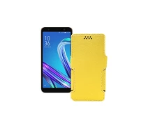 Купить - чехол для смартфона  Чехол-книга из экокожи для телефона Asus ZenFone life (L1) ZA550KL Желтый