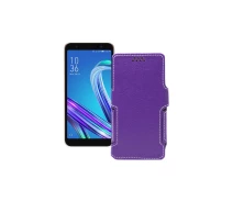 Купить - чехол для смартфона  Чехол-книга из экокожи для телефона Asus ZenFone life (L1) ZA550KL Фиолетовый