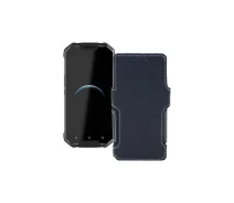 Купить - чехол для смартфона  Чехол-книга из экокожи для телефона AGM X2 SE Черный матовый