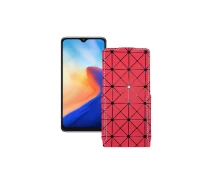 Купить - чехол для смартфона  Чехол-флип из экокожи для телефона Blackview A80s 2021 Красный ромб