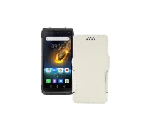 Купить - чехол для смартфона  Чехол-книга из экокожи для телефона Blackview BV6900 Белый