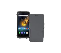 Купить - чехол для смартфона  Чехол-книга из экокожи для телефона Blackview BV6900 Серый