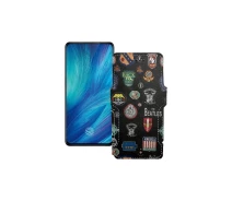 Купить - чехол для смартфона  Чехол-книга из экокожи для телефона Vivo X27 Битлз