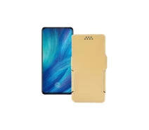 Купить - чехол для смартфона  Чехол-книга из экокожи для телефона Vivo X27 Бежевый